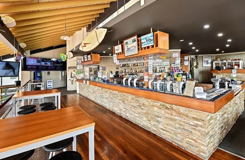 Inside the Crescent Head Tavern