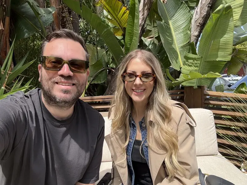 Trent and Liss, hosts of The Deck